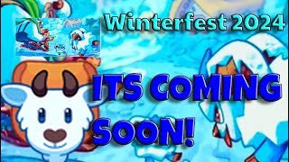 Prodigy Math Game WINTERFEST 2024 Is coming fairly soon [upl. by Shult]