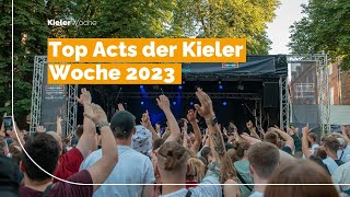 Das waren die Top Acts der Kieler Woche 2023 [upl. by Valentino]