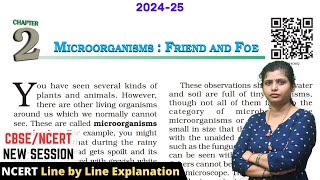 Microorganisms Friend and Foe  Class 8 science chapter 2  Full Chapter [upl. by Kerns]