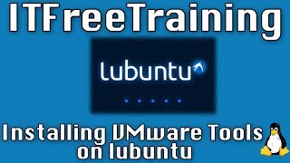 Installing VMware Tools on Lubuntu [upl. by Kaehpos907]