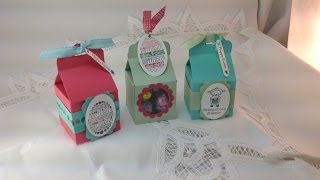 StampinUp Eggstra Easter Treat Box [upl. by Assiral]