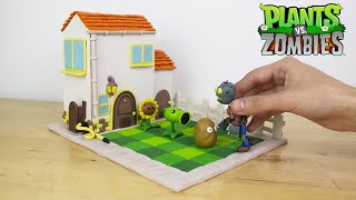 Como Hacer Casa de Dave Plants vs Zombies de Plastilina [upl. by Moritz703]