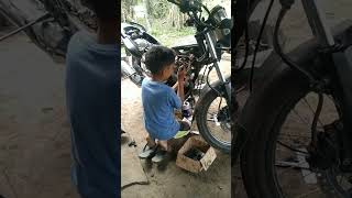 Permisi om shorts bengkelmotor [upl. by Merchant560]