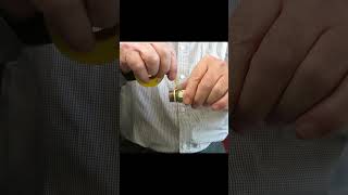 How to Install Oatey Yellow Gas Line PTFE Thread Sealant Tape [upl. by Aicilak]