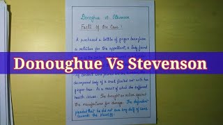 Donoughue Vs Stevenson [upl. by Sanez536]