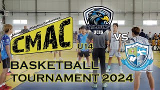 UCIS vs VCIS U14  CMAC Basketball Tournament 2024 [upl. by Bikales]