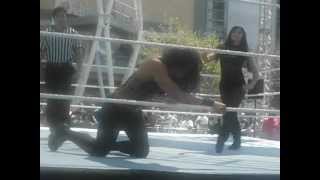 Aksana vs Tamina  Summerslam Axxess 81912 [upl. by Barby]