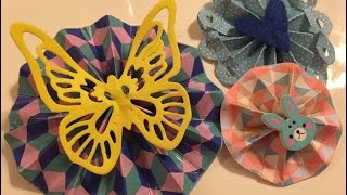 Tutorial Come realizzare Coccarde  Rosette Cockade [upl. by Dickson590]