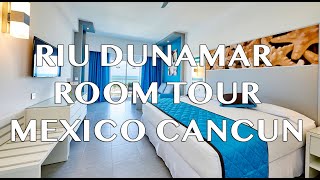 RIU DUNAMAR RESORT Room Tour MexicoCancun [upl. by Fax]