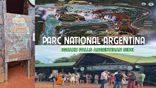 4K Walking in Parc National des Iguazu  Iguazu Falls Argentinian Side [upl. by Annoved]