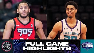 Greensboro Swarm vs Raptors 905  Game Highlights [upl. by Trimble]