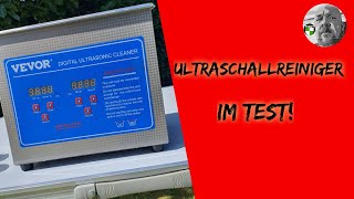 Test Vevor Ultraschallreiniger 32l vevor [upl. by Eiramnerual254]