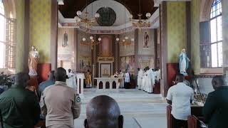 Dédicace de la cathédrale Notre Dame des Neiges par Mgr Jean Patrick IBABA [upl. by Alrep995]