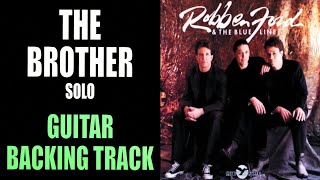 The Brother  Guitar Backing Track  Solo Section  Robben Ford [upl. by Naehs574]