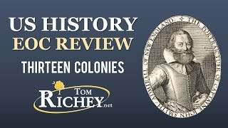 The Thirteen Colonies Colonial America  US History EOC Review  USHC 11 [upl. by Thema]