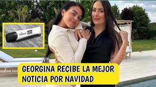 Georgina Rodriguez recibe la mejor noticia por Navidad 🤰 [upl. by Llatsyrc888]