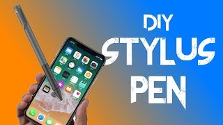 How to make your own STYLUS PEN lifehack [upl. by Ingles]