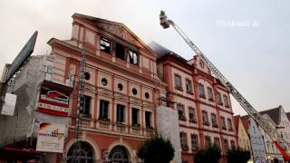 Kreis Dillingen Feuer im Rathaus Dillingen [upl. by Pax]