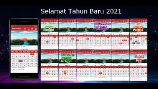 Kalender Indonesia  Android App [upl. by Arihsay]