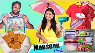 6 MONSOON Kitchen Hacks YOU MUST KNOW  CookWithNisha [upl. by Timothea]