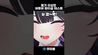 뭔가 이상한 버튜버 페이셜 테스트 [upl. by Zeph]