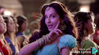 Zaalima Coca Cola Lyrics Video Nora Fatehi new song 2021 Zaalima Coca Cola with lyrics [upl. by Warwick]