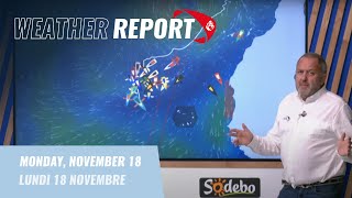 Weather report 8  November 18  Vendée Globe 2024 [upl. by Benjie]