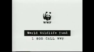 World Wildlife Fund 1993 Commercial 2 VHS Capture [upl. by Ybbob]