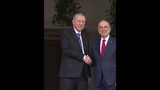 President Erdoğan meets with President Begaj of Albania [upl. by Marl]