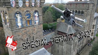 Cardiff Castle special film drone permit IN ADVANCE ❌️⛔️🎥 dronevideo pinac AUDIT COMING SOON [upl. by Any]