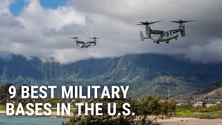 9 Best Military Bases in the U S [upl. by Nilsoj]