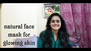 skin care tips Home made face mask for a glowing skin [upl. by Airekahs]