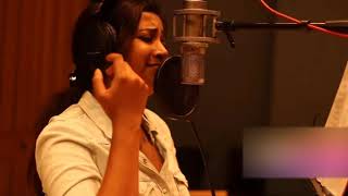 Shreya Ghoshal Humming Yad Lagla in Studio  Sairat Song  AjayAtul  ShreyaGhoshal  Sairat [upl. by Yanttirb749]