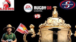 Lions vs Stormers rematch in RUGBY 08 [upl. by Butterworth]