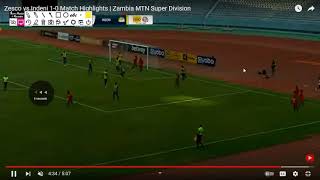 Zesco vs indeni match analysis [upl. by Ardnazxela]