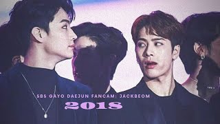 2018 SBS Gayo Daejun fancam  JACKBEOM [upl. by Anerres604]