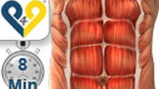 Abdominales en 8 minutos entrenamiento para hacer abdominales perfectos [upl. by Arundell585]