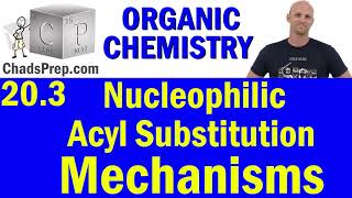 203 The Mechanisms of Nucleophilic Acyl Substitution  Organic Chemistry [upl. by Oitaroh]