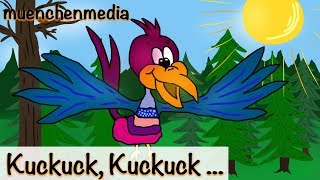 🎵 Kuckuck Kuckuck rufts aus dem Wald  Kinderlieder deutsch  muenchenmedia [upl. by Assili]