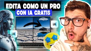 ¿Adiós Photoshop Descubre Cómo EDITAR IMÁGENES CON IA en Segundos [upl. by Kieger]