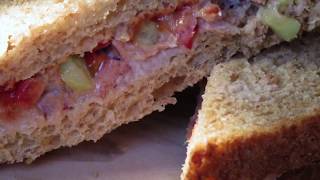 easy tuna sandwich recipe  cucumber tuna sandwich mayo tuna sandwich brown bread sandwich ￼ [upl. by Arabeila]