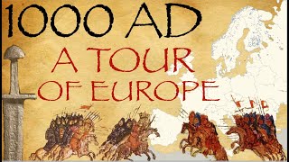 1000 AD  A Tour of Europe  Medieval History Documentary [upl. by Hailey]