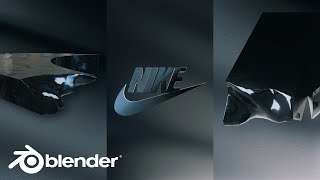 Advance Logo Animation in EASY Way  Blender 3D [upl. by Babby683]