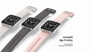 Amazfit Bip 5 UnityA New Generation of Smartwatches with Advanced Technologies and Affordable Price [upl. by Larimore]