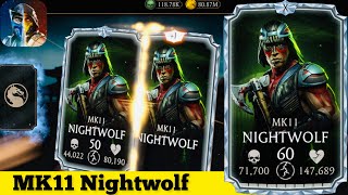 Finally MK11 Nightwolf is Fusion X  MK11 Nightwolf Diamond Pack  MK Mobile [upl. by Stclair100]