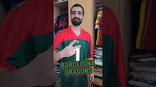 ¿Camiseta del BARÇA de FÚTBOL AMERICANO 🏈 JOYA del coleccionismo deportivo [upl. by Sotsirhc]