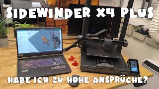 Artillery Sidewinder X4 plus 3D Drucker  Upgrade von X3 plus [upl. by Pish]