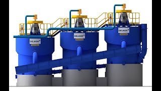 DELKOR BQR Flotation cells with MAXGen mechanism  Explanation of principle parts [upl. by Adnaugal]