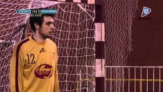 Handball en Deportv Unlu vs Polvorines 120415 [upl. by Ahseuqal353]