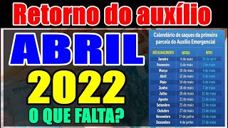 RETORNO DO AUXÍLIO EMERGENCIAL O QUE FALTA PARA PRORROGAR EM 2022 [upl. by Tamarra]